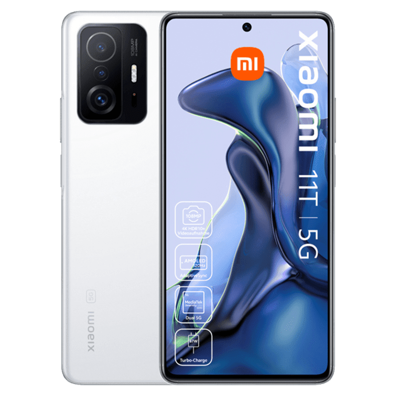 Xiaomi 11T 5G Smartphone (8+128GB) - Moonlight White