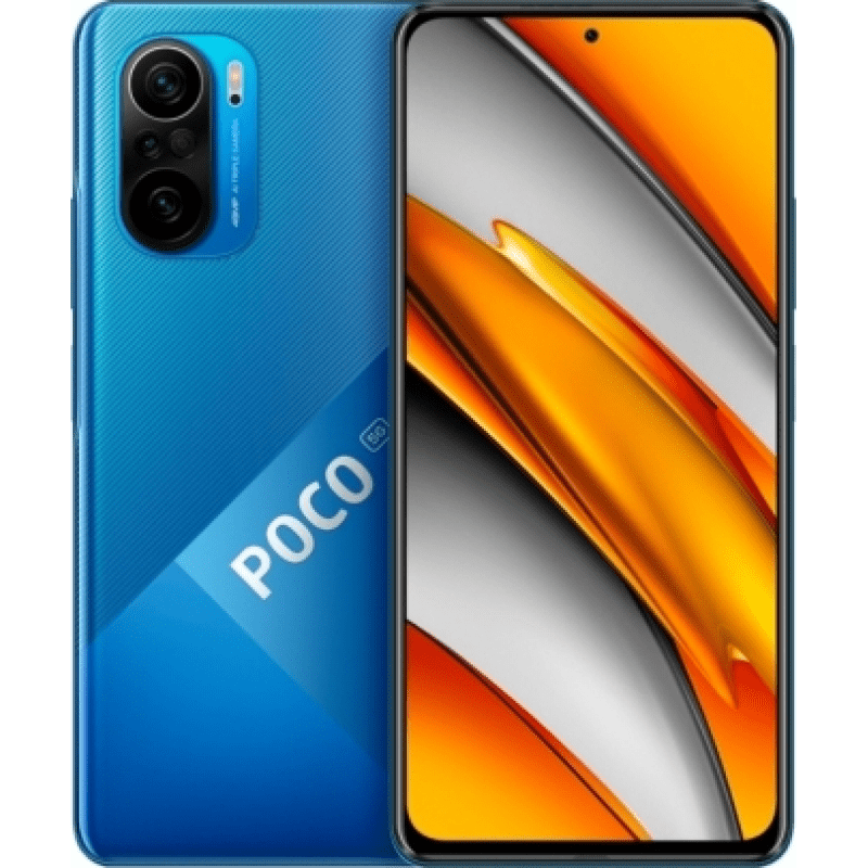 Xiaomi Poco F3 5G Smartphone (8+256GB, SIM Free) - Deep Ocean Blue