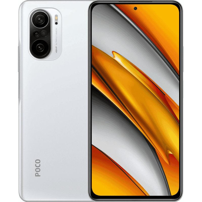 Xiaomi Poco F3 5G Smartphone (6+128GB, SIM Free) - Arctic White