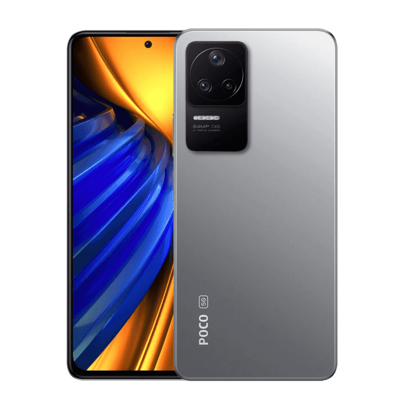 Xiaomi Poco F4 5G (Dual-SIM, 6+128GB) - Moonlight Silver