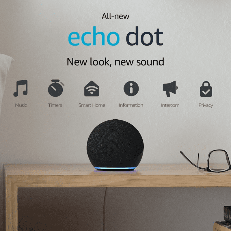 Amazon Echo Dot 4th Generation - Charcoal