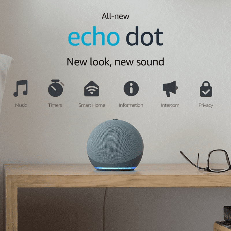 Amazon Echo Dot 4th Generation - Twilight Blue