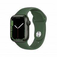 Apple Watch Series 7 (GPS, 41mm) - Green Aluminium with Green Sports Band