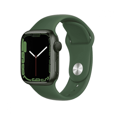 Apple Watch Series 7 (GPS, 41mm) - Green Aluminium with Green Sports Band