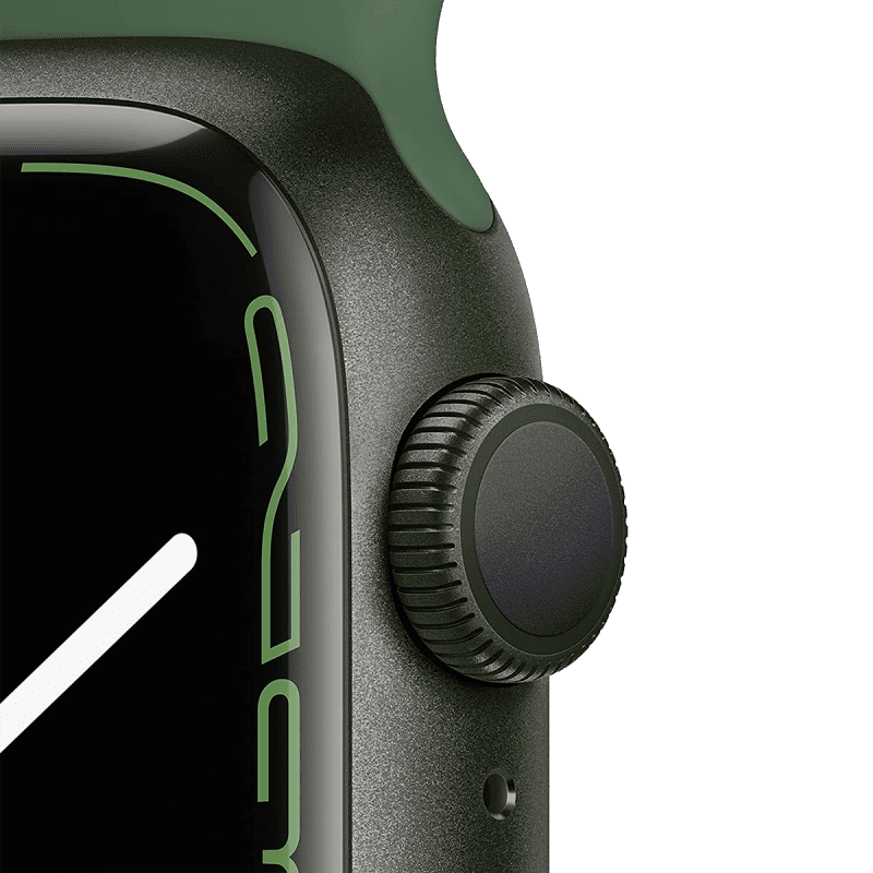 Apple Watch Series 7 (GPS, 41mm) - Green Aluminium with Green Sports Band