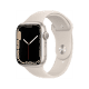 Apple Watch Series 7 (GPS, 45mm) - Starlight Aluminium with Starlight Sports Band
