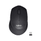 Logitech M330 Silent Plus Wireless Mouse - Black