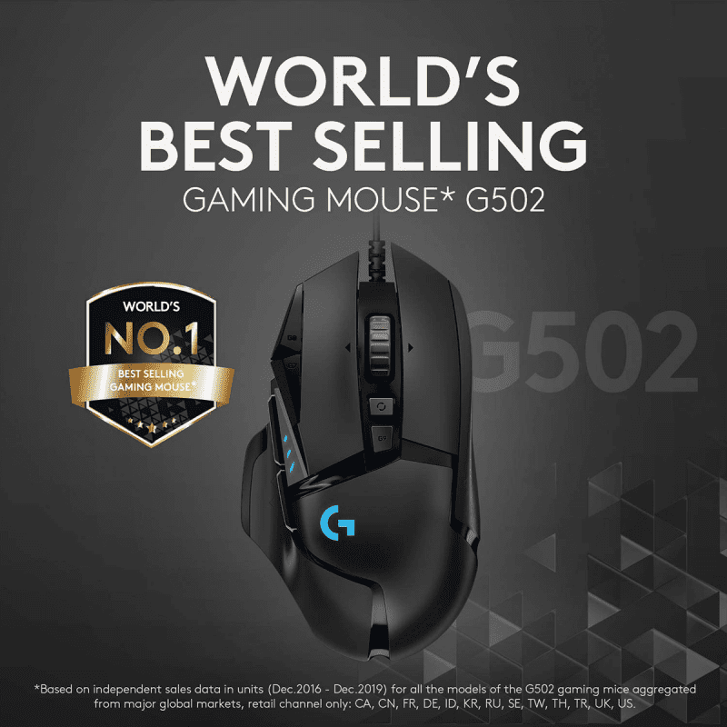 Logitech G502 Hero Gaming Mouse