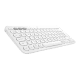 Logitech K380 Bluetooth QWERTY UK Keyboard - White