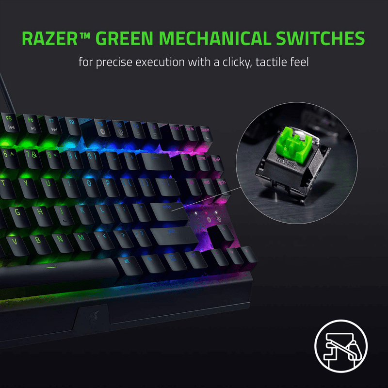 Razer BlackWidow V3 Tenkeyless Mechanical Gaming Keyboard