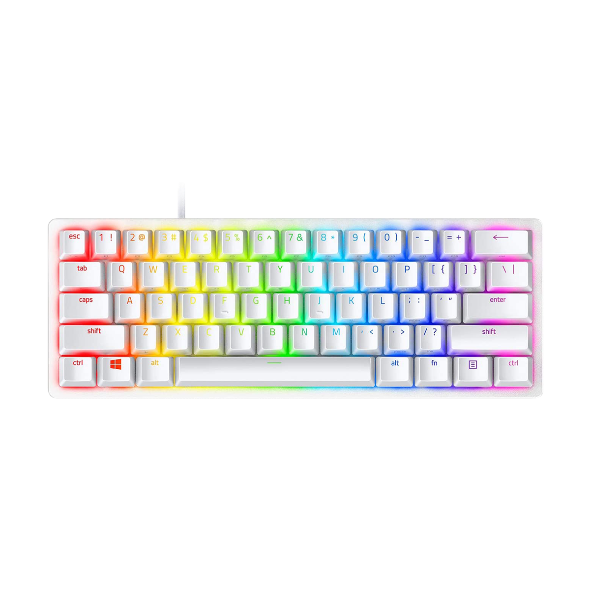 Dimprice | Razer Huntsman Mini Mercury Ed. Compact Gaming Keyboard