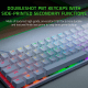 Razer Huntsman Mini Mercury Ed. Compact Gaming Keyboard - Purple Switch