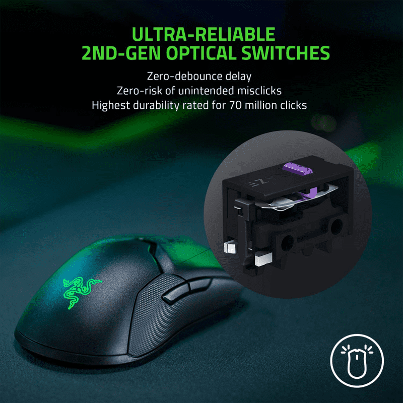 Razer Viper Ultimate with Charging Base - Wireless Gaming Mouse
