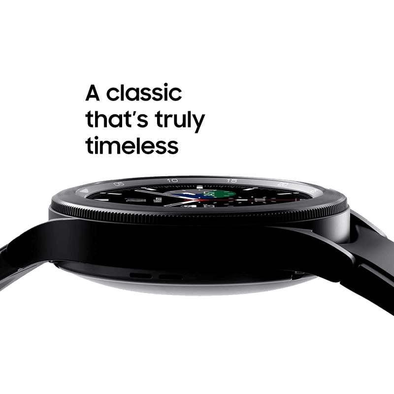 Samsung Galaxy Watch 4 Classic (Bluetooth, 46mm) - Black