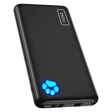 INIU Power Bank (3A, 10000mAh, USB C) Portable Charger