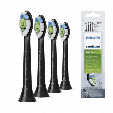 Philips Sonicare Optimal White Toothbrush Heads - Black