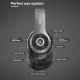 Wireless Foldable Bluetooth Headphones Headset (52 Hrs Playtime, 6EQ Modes, Build-in Mic) - Black