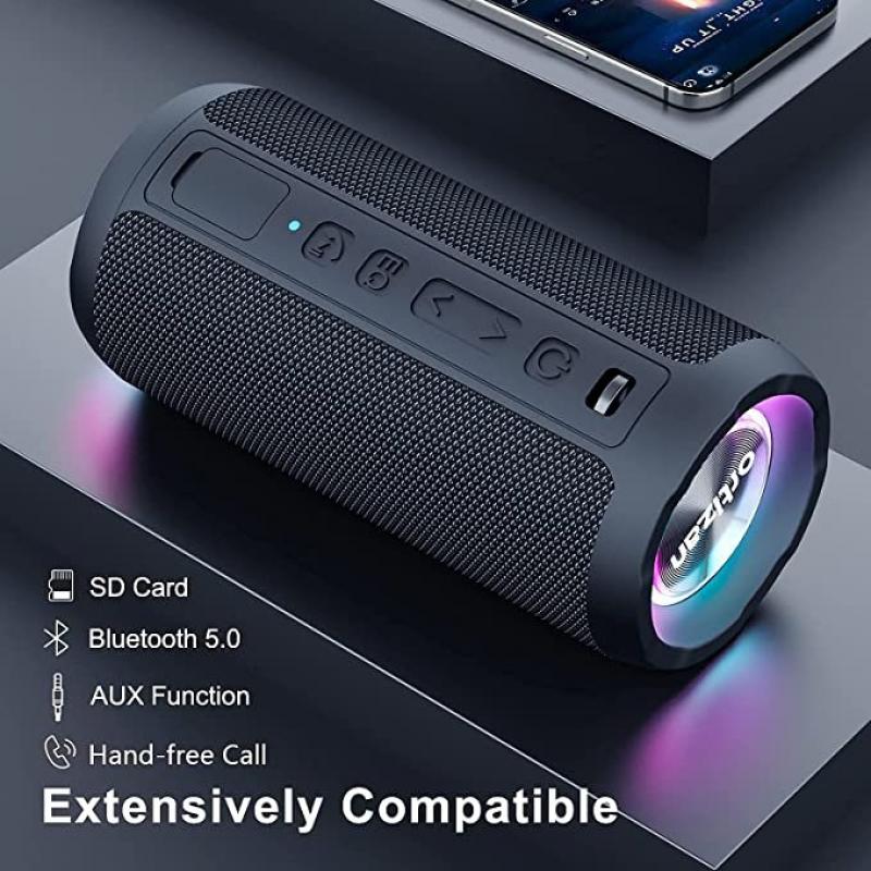 Bluetooth Wireless Speaker With Led Light