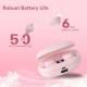 Wireless Earbuds (Advanced Noise Cancellation, 2200mAh Charging Case, Stereo Sound) - Pink