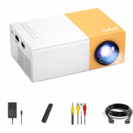 Mini Projector - Yellow and White