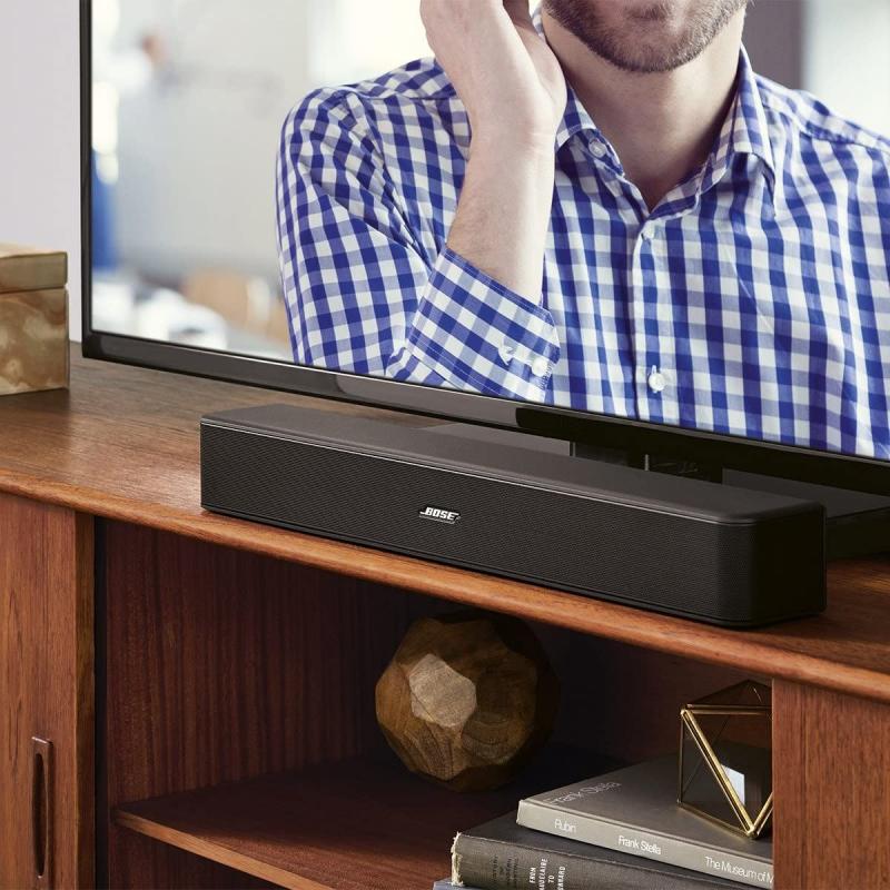 Bose solo 5 tv sound sales system black