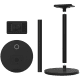 Headphone Stand with Wireless QI Charging Pad