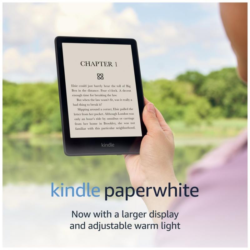 Amazon Kindle Paperwhite (11th Gen, Wi-Fi, 32GB) 6" E-Reader - Black