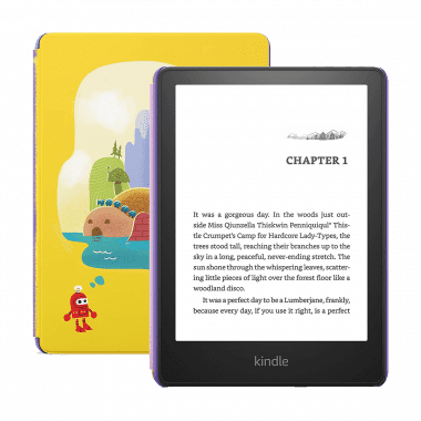 Amazon Kindle Paperwhite Kids Edition (11th Gen, Wi-Fi, 8GB) 6" E-Reader With Cover - Robot Dreams