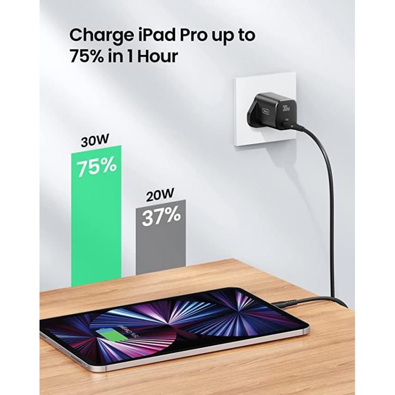 30W USB-C PD 3.0 Charging Power Adaptor