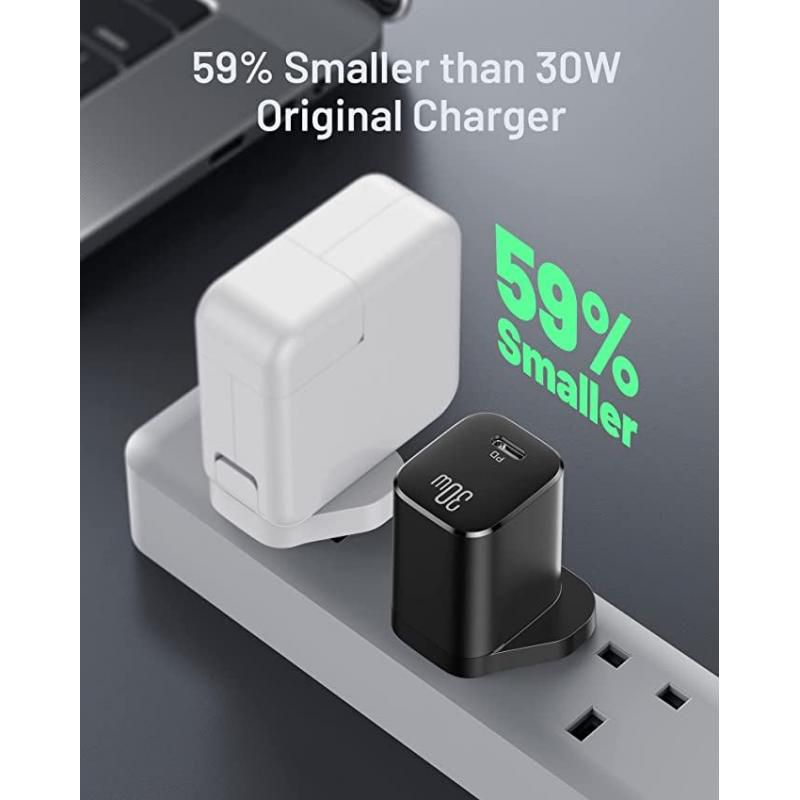 30W USB-C PD 3.0 Charging Power Adaptor