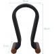 Synthetic Leather Headset Headphone Stand - Black