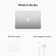 Apple MacBook Air 2022 (13.6-inch, M2, 256GB) - Silver