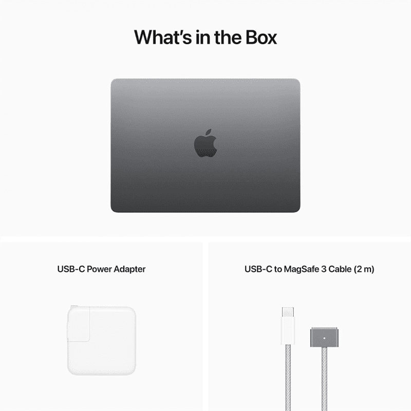 Apple MacBook Air 2022 (13.6-inch, M2, 256GB) - Space Grey