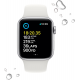 Apple Watch SE 2022 2nd Generation (GPS, 40mm) - Silver Aluminium Case with S/M White Sport Band