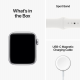 Apple Watch SE 2022 2nd Generation (GPS, 40mm) - Silver Aluminium Case with S/M White Sport Band