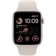 Apple Watch SE 2022 2nd Generation (GPS, 44mm) - Starlight Aluminium Case with M/L Starlight Sport Band