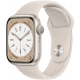 Apple Watch Series 8 (GPS, 45mm) - Starlight Aluminium Case with S/M Starlight Sport Band