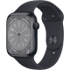 Apple Watch Series 8 (GPS, 45mm) - Midnight Aluminium Case with S/M Midnight Sport Band