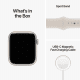 Renewed - Apple Watch Series 8 (GPS, 45mm) - Starlight Aluminium Case with M/L Starlight Sport Band