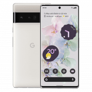 Google Pixel 6 Pro 5G Smartphone (12GB+128GB, Dual SIM) - Cloudy White