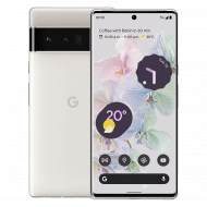 Google Pixel 6 Pro 5G Smartphone (12GB+256GB, Dual SIM) - Cloudy White