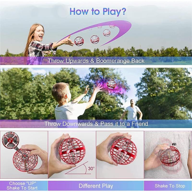 Magic Ball Toy - Red