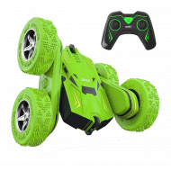 Remote Control Car with 360 Rotation - Green