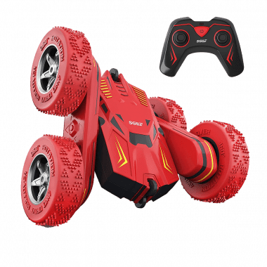 Remote Control Car with 360 Rotation - Red