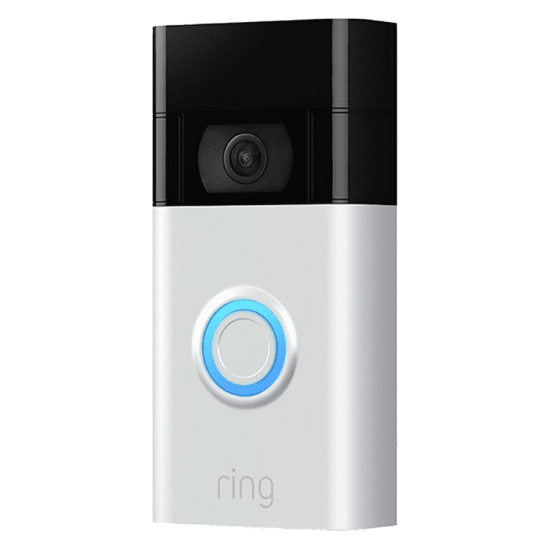 Ring 1080p HD Video Doorbell (2nd) - Satin Nickel