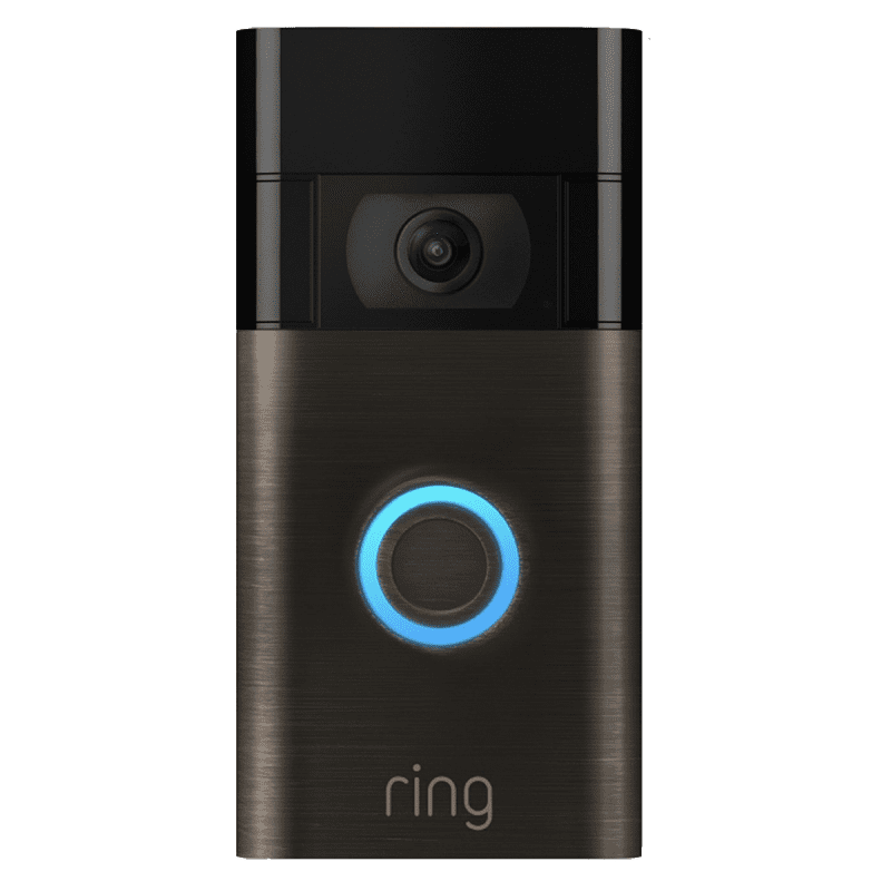 Ring 1080p HD Video Doorbell (2nd) - Venetian Bronze