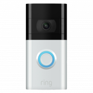 Ring 1080p HD Video Doorbell (3rd) - Satin Nickel