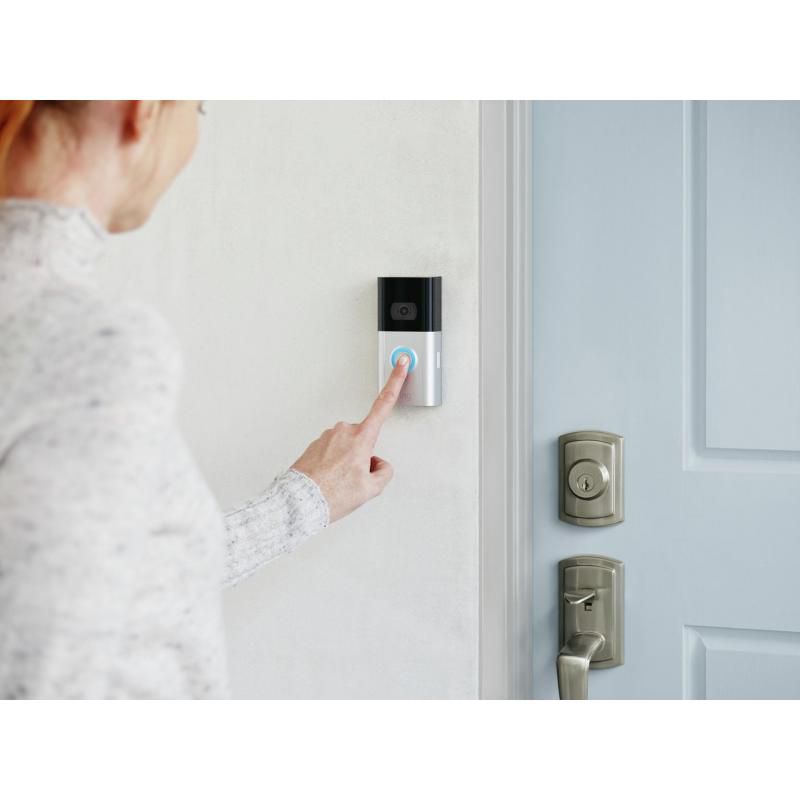 Ring 1080p HD Video Doorbell (3rd) - Satin Nickel