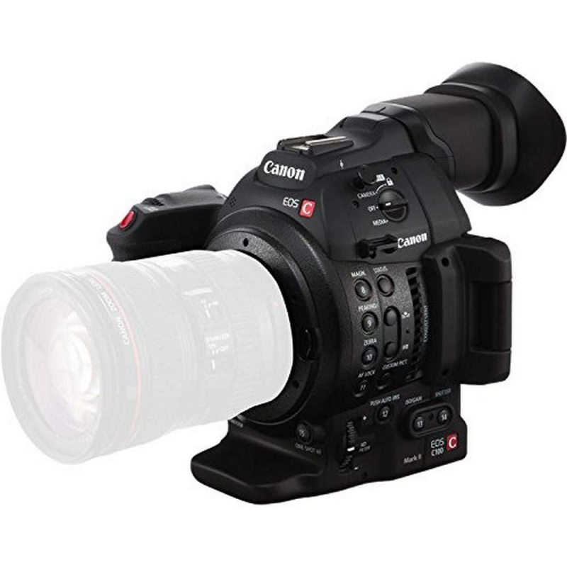 Canon EOS C100 Mark II Cinema EOS Camera with Dual Pixel CMOS AF (EF-Mount)