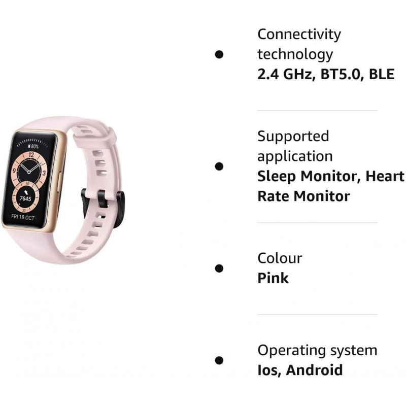 HUAWEI Band 6 Activity Tracker - Pink